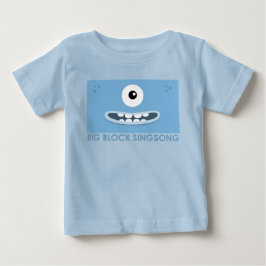 BBSSのLaのティーのDahの青色児のTシャツ ベビーTシャツ