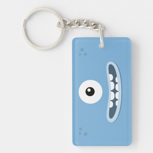 BBSSのLaのティーのDahの青Keychain キーホルダー (正面)