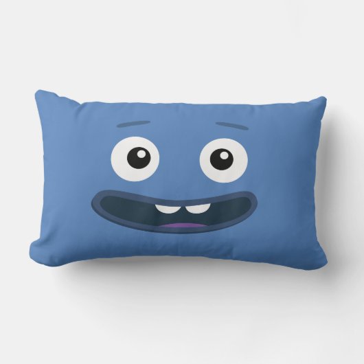 BBSSはゆっくり進ます枕(21" x13")を ランバークッション (正面)