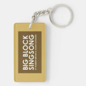 BBSS犬Keychain キーホルダー (裏面)