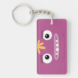 BBSS違うな紫色のKeychain キーホルダー