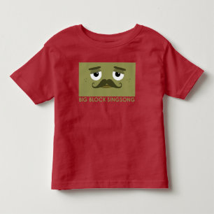 BBSS Moustachios #2の幼児のTシャツ トドラーTシャツ