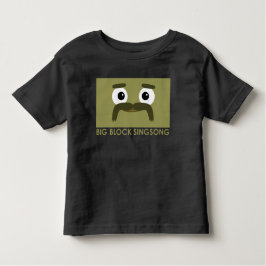 BBSS Moustachios #3の幼児のTシャツ トドラーTシャツ