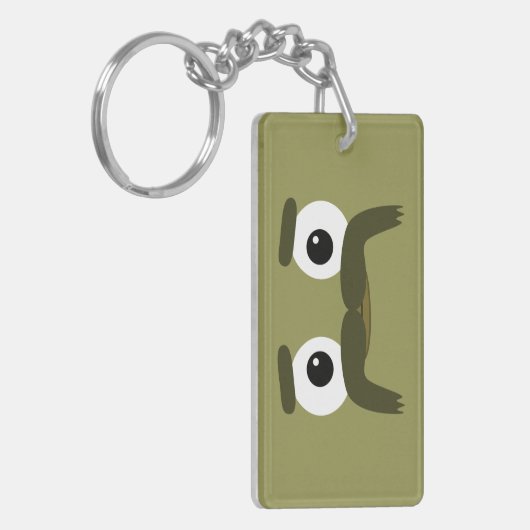 BBSS Moustachios #3 Keychain キーホルダー (正面左)