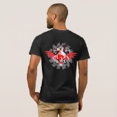 BBT70はゾンビTVに堤出します Tシャツ (裏面フル)