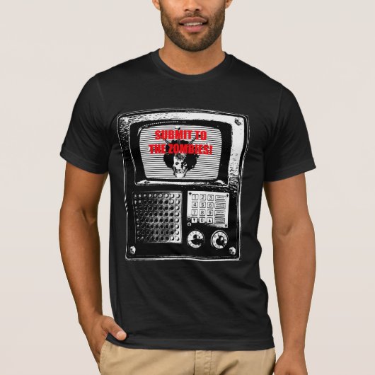 BBT70はゾンビTVに堤出します Tシャツ (正面)