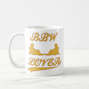 BBWの恋人(大きく美しい女性) コーヒーマグカップ