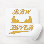 BBWの恋人(大きく美しい女性) マウスパッド (マウス)