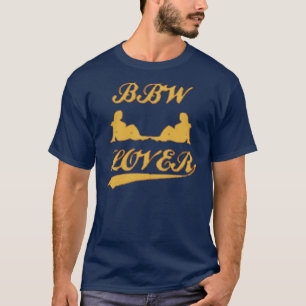 BBWの恋人(大きく美しい女性) Tシャツ