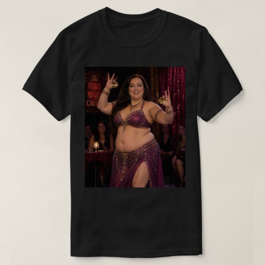 BBW ベリーダンサー Tシャツ (デザイン正面)