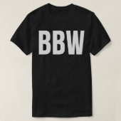 BBW  Tシャツ (デザイン正面)