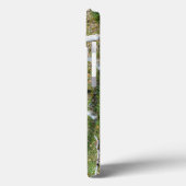 BC牧場ウマ科のの白い威勢の良い馬の写真 Case-Mate iPhoneケース (裏面 / 左)