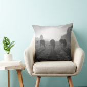 BC牧場ウマ科のの馬好き写真 クッション (椅子)