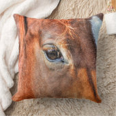 BC牧場ウマ科のの馬好き写真 クッション (ブランケット)