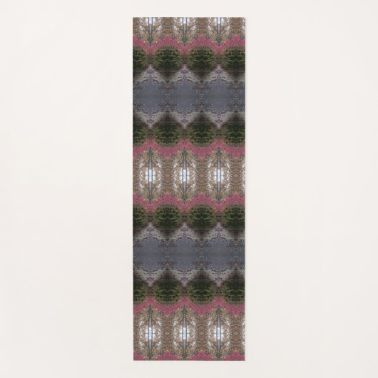 BC秋ツリーイカット6 ヨガマット (正面)