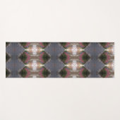 BC秋ツリーズイカットポーフ ヨガマット (正面(横))