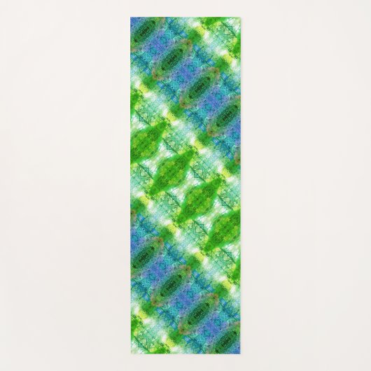 BC秋ツリーx GLイカット2 ヨガマット (正面)