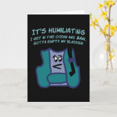 BC膀胱グリーティングカード カード (黄色い花)