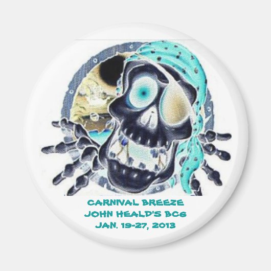 BC6ウギ磁石 マグネット (正面)