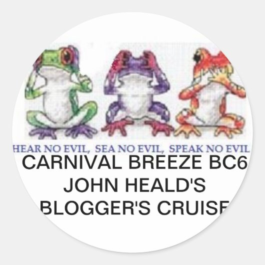 BC6ラウンドステッカー ラウンドシール (正面)