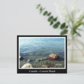 BC、カナダ、クレセントビーチ ポストカード (スタンド正面)