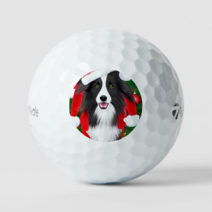bc クリスマス カートゥーン ゴルフボール