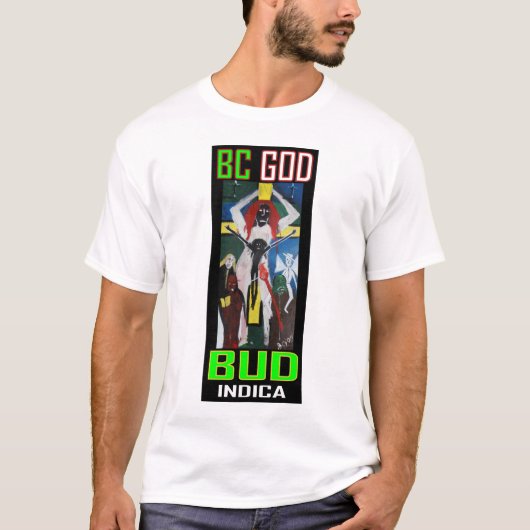 BC ゴッド バッド インディカ Tシャツ (正面)