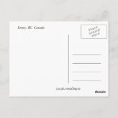 BC、春梅花 ポストカード (裏面)