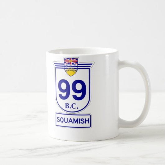 BC-99 Squamishのマグ コーヒーマグカップ (右)