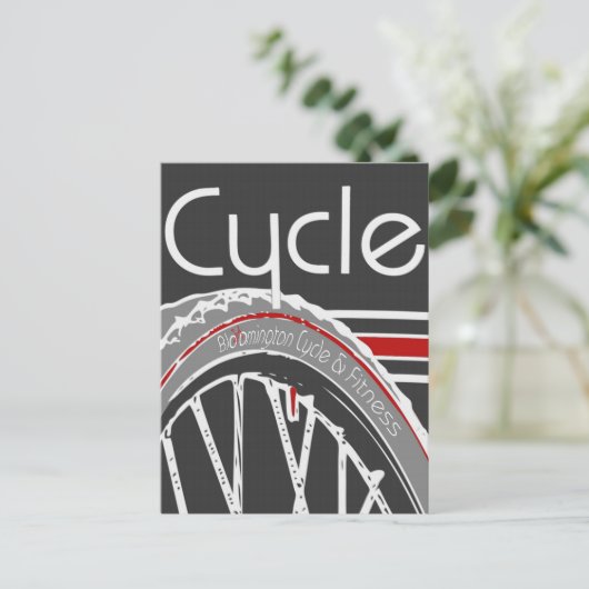 BC&Fサイクルはがき ポストカード (スタンド正面)