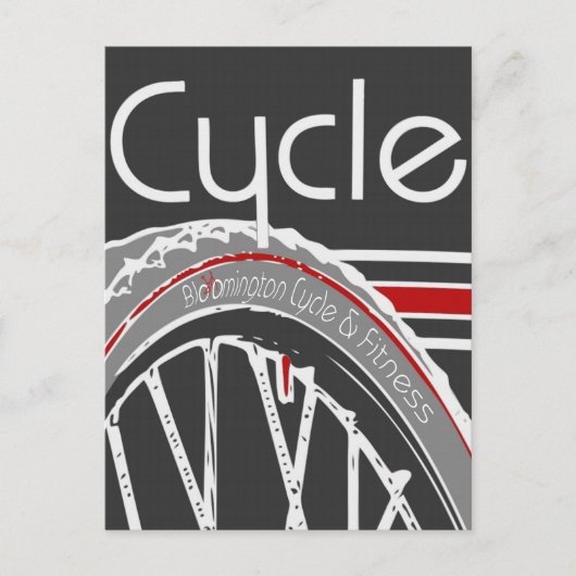 BC&Fサイクルはがき ポストカード (正面)