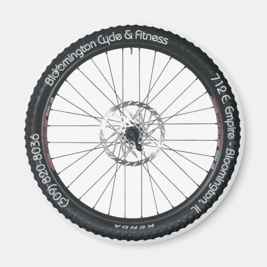 BC&Fホイールマグネット マグネット (正面)