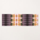 BC FTイカット8サングリア ヨガマット (正面(横))