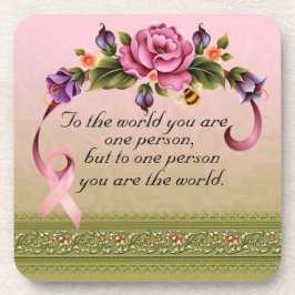 BCAプラスチックのコースター/コルクバック – 6セット コースター