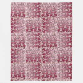 BCA 4Corners of Feminity フリースブランケット