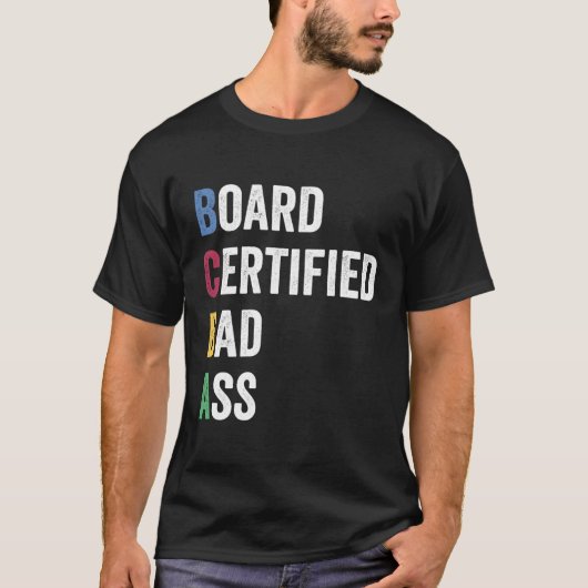 BcbaおよびAnalyのBoard Certified Badass Tシャツ (正面)