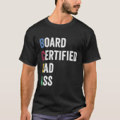 BcbaおよびAnalyのBoard Certified Badass Tシャツ (正面)