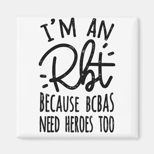 BCBAもヒーローを必要とするため マグネット (正面)