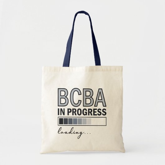 BCBAギフト、将来のBCBA、BCBAトートバッグ、BCBAバッグ、BCBA トートバッグ (正面)