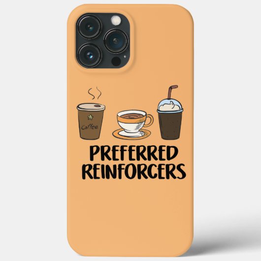 BCBA RBT ABAの行動分析士コーヒーギフト Case-Mate iPhoneケース (裏面)