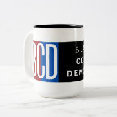 BCDロゴ コーヒーマグ ツートーンマグカップ (正面左)