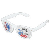BCD Kick 'Em Out Glasses レトロサングラス (アングル)