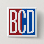 BCD Square Button 缶バッジ (正面)
