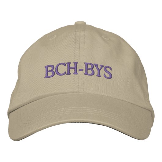 BCH-BYS キャップ (カーキ + ダークティール) (正面)