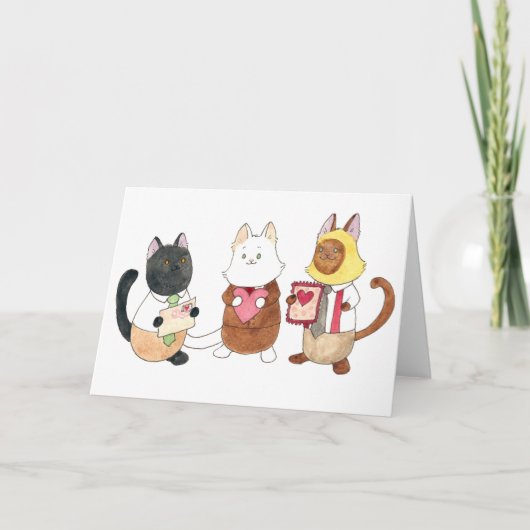 BCNクルーのバレンタイン シーズンカード (正面)