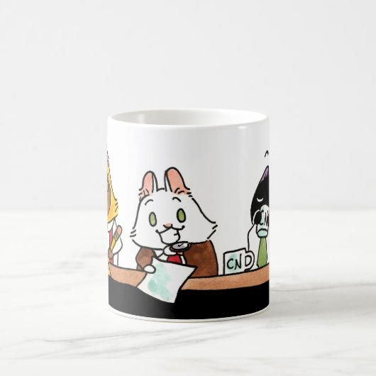 BCNモーニングデスクマグ コーヒーマグカップ (中央)