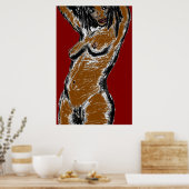 bcsketch モダン 1 ポスター (キッチン)