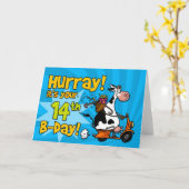 bdスクーター牛 – 14 カード (黄色い花)