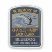 BDメモリアルカスタムカットビニールシール シール (正面)