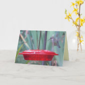 BD-ぶんぶんいう鳥は「健康な」カードを得ます カード (黄色い花)